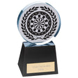 Personalised Emperor Darts Crystal Award 155mm – Black Clear with Free Engraving
