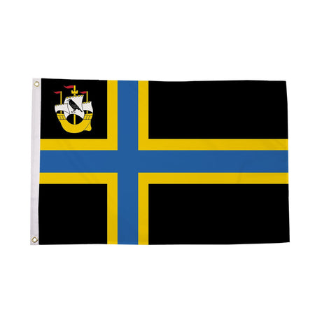 Flagmania Caithness 3ft x 2ft Polyester Flag on white background