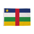 Flagmania Central African Republic 3ft x 2ft Polyester Flag on white background