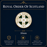 Freemasons Masonic Royal Order Of Scotland Enamel Lapel Pin Badge – 11mm x 11mm