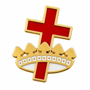 Freemasons Masonic Small Knights Templar Enamel Lapel Pin Badge – 10mm x 11mm