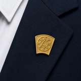 Freemasons Masonic Mark Master Mason Keystone Lapel Pin Badge – 19mm x 19mm