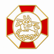 Freemasons Knights Templar Two Riders Lapel Pin Badge – 15mm x 15mm