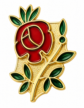 Rose Croix Freemasons Masonic Lapel Pin Badge – 15mm x 10mm