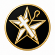 Order Of The White Shrine Freemasons Masonic Lapel Pin Badge – 9mm x 9mm