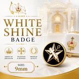 Order Of The White Shrine Freemasons Masonic Lapel Pin Badge – 9mm x 9mm