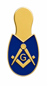 Freemasons Masonic Slipper Enamel Lapel Pin Badge – 16mm x 8mm