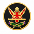 Freemasons Small Rose Croix Enamel Lapel Pin Badge – 12mm x 12mm