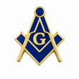 Small Masonic Crest Freemasons Masonic Lapel Pin Badge – 6mm x 8mm 