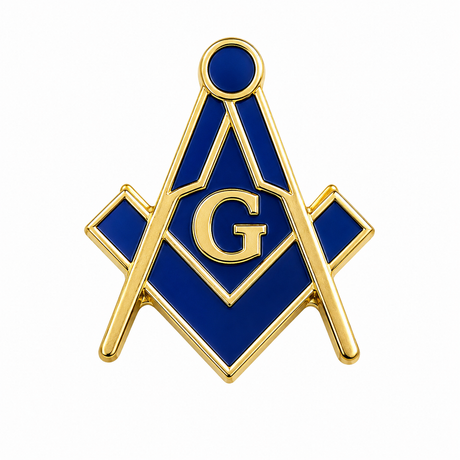 Small Masonic Crest Freemasons Masonic Lapel Pin Badge – 6mm x 8mm 