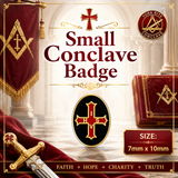 Small Order of the Conclave Freemasons Masonic Lapel Pin Badge – 7mm x 10mm 
