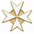 White Knights Templar Masonic Lapel Pin Badge – 15mm x 15mm