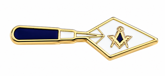 Small Trowel Freemason Masonic Lapel Pin Badge – 13mm x 4mm