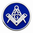 Small Crest Freemason Masonic Lapel Pin Badge – 10mm x 10mm 