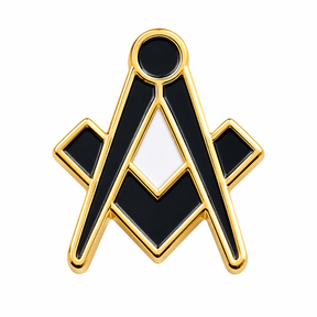 Small Crest Freemason Masonic Lapel Pin Badge – 7mm x 8mm 