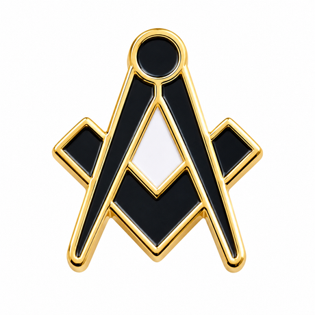 Small Crest Freemason Masonic Lapel Pin Badge – 7mm x 8mm 