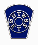 Small Blue Masonic Keystone Enamel Lapel Pin Badge – 7mm x 7mm