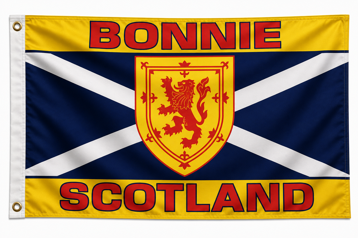 Bonnie Scotland Polyester Flag 5ft x 3ft (Drawer 3)