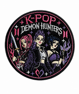 K-Pop Demon Hunters embroidered iron-on sew-on patch