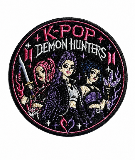 K-Pop Demon Hunters embroidered iron-on sew-on patch