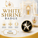 Order Of The White Shrine Freemasons Masonic Lapel Pin Badge – 9mm x 9mm