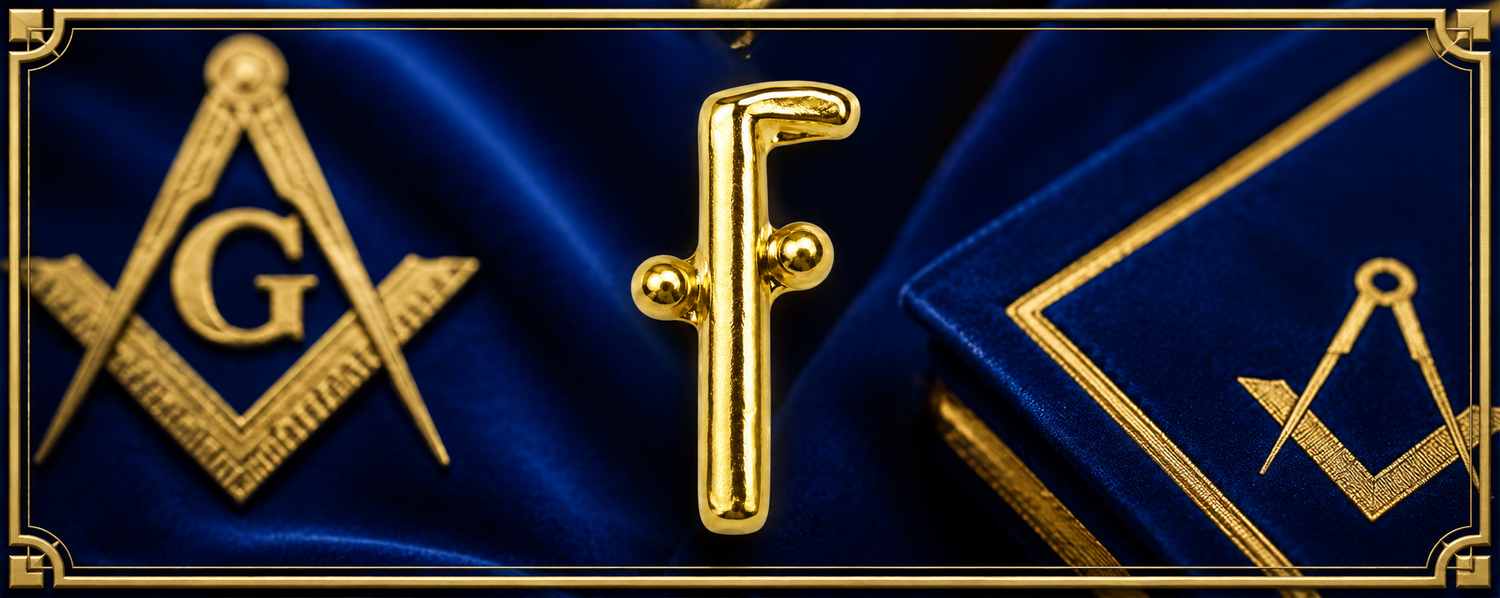 Tubalcain Masonic Freemason Lapel Pin Badge – 10mm x 3mm