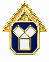 Freemasons Masonic Past Master Enamel Lapel Pin Badge – 10mm x 11mm