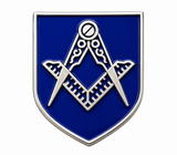 Freemasons Masonic Square & Compass Enamel Lapel Pin Badge – 17mm x 14mm