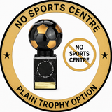 Attack Strike Football Trophy | Black Resin Award | Free Engraving 160mm