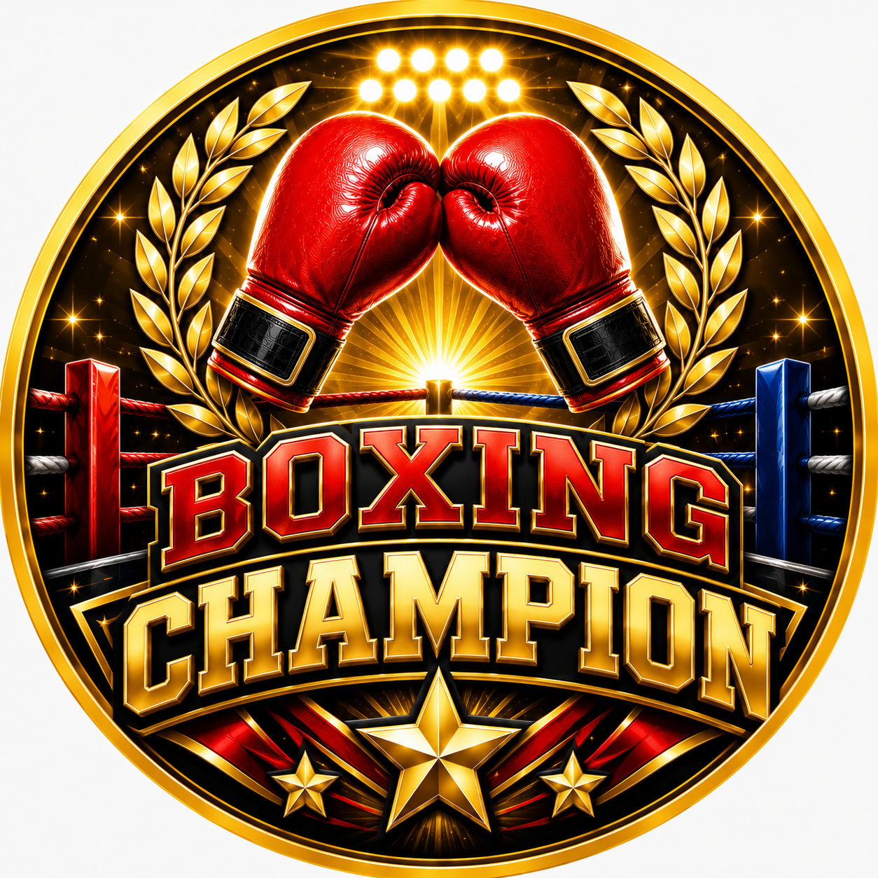 Apex Resin Boxing Trophy with 25mm Centre & Free Engraving 155mm