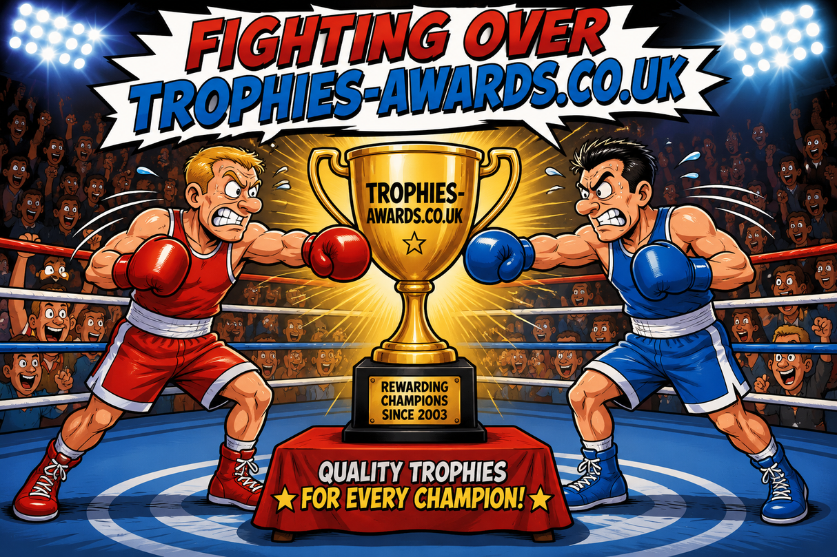 Black Viper Boxing Legend Trophy with 25mm Centre & Free Engraving 135mm