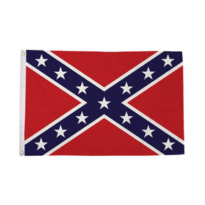 Flagmania Confederate 3ft x 2ft Polyester Flag on white background