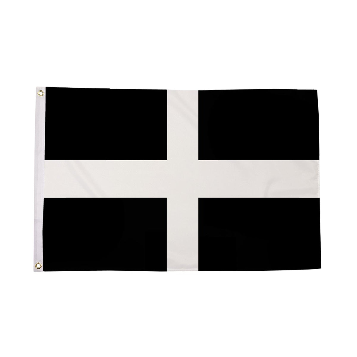 Flagmania Cornwall 3ft x 2ft Polyester Flag on white background