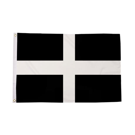 Flagmania Cornwall 3ft x 2ft Polyester Flag on white background