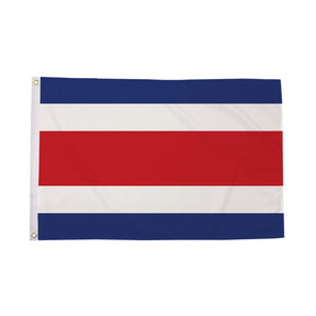 Flagmania Costa Rica 8ft x 5ft polyester flag