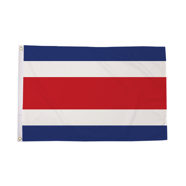 Flagmania Costa Rica 8ft x 5ft polyester flag