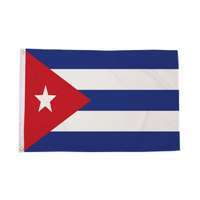 Flagmania Cuba 3ft x 2ft Polyester Flag on white background