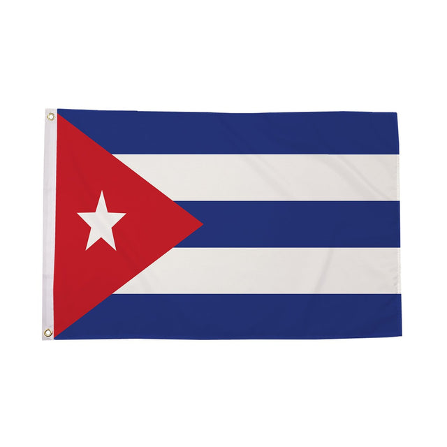 Flagmania Cuba 8ft x 5ft polyester flag