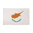 Flagmania Cyprus 3ft x 2ft Polyester Flag on white background