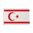 Flagmania Cyprus North 3ft x 2ft Polyester Flag on white background