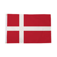 Flagmania Denmark 3ft x 2ft Polyester Flag on white background