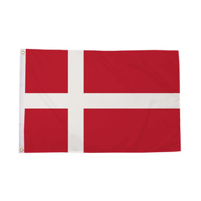 Flagmania Denmark 8ft x 5ft polyester flag
