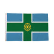Flagmania Derbyshire 8ft x 5ft polyester flag