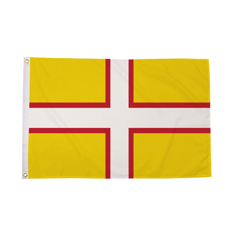 Flagmania Dorset New 3ft x 2ft Polyester Flag on white background