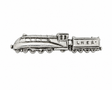 Pewter LNER Mallard streamlined steam train locomotive lapel pin badge with tender