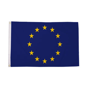 Flagmania European Union (EU) 8ft x 5ft polyester flag