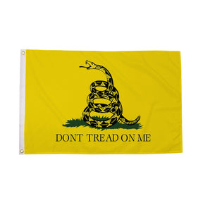 Flagmania Gadsden 8ft x 5ft polyester flag