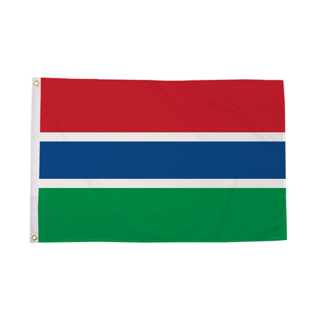 Flagmania Gambia 8ft x 5ft polyester flag