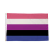 Flagmania Genderfluid 3ft x 2ft Polyester Flag on white background