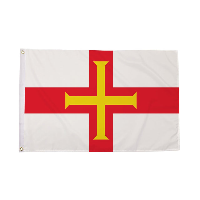 Flagmania Guernsey 8ft x 5ft polyester flag